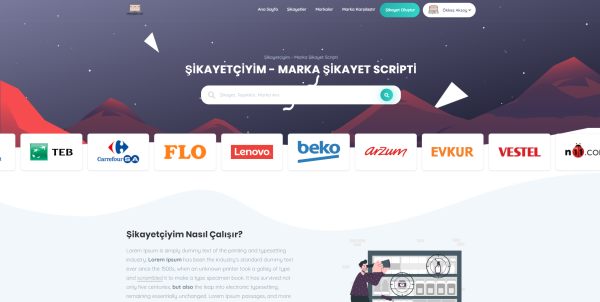 Şikayetvar Scripti